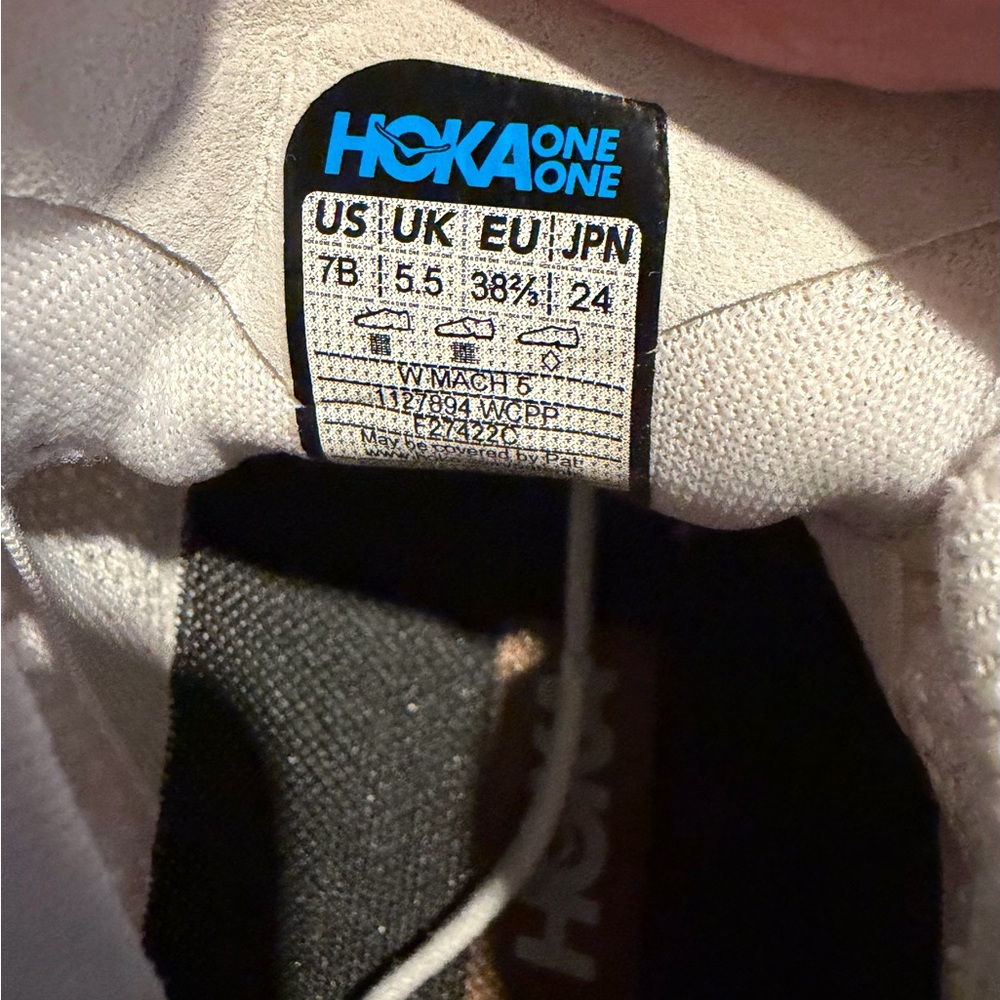 Women’s Hokas Mach 5 - Picture 4 of 4